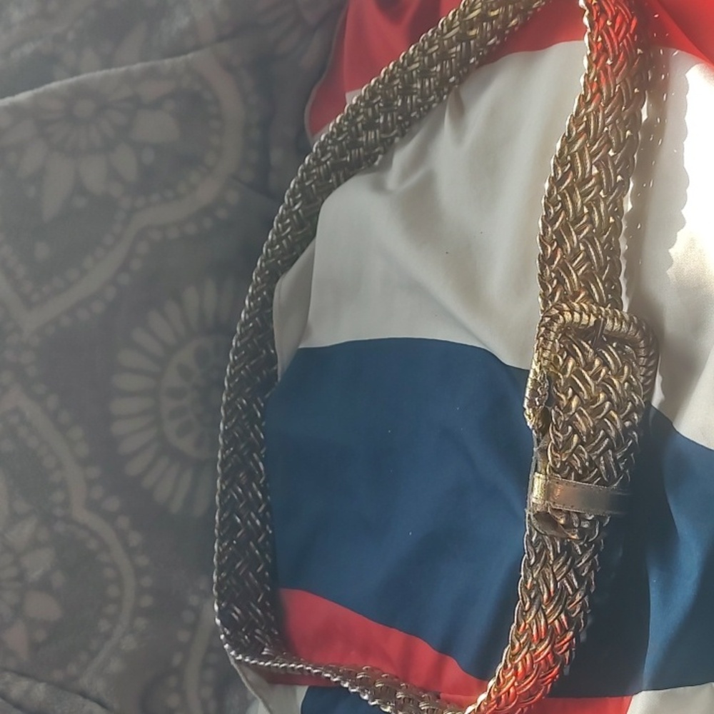 Gold Woven Belt - Picture 1 of 8
